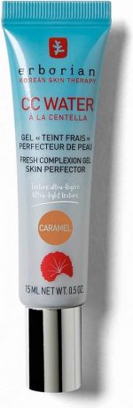 Erborian CC Water Skin Perfector Gel Caramel 15ml - Image 2