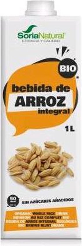282x840-46 Alecosor Pack Leche De Arroz Biologica 6 X 1 Litro - Image 1