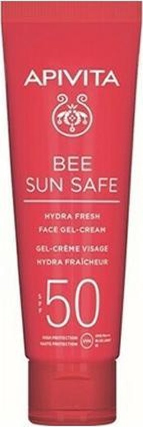 283x840-121 Apivita Bee Sun Safe Hydra Fresh Face Gel Cream Spf50 50ml - Image 1