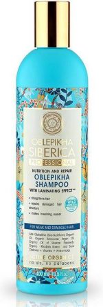 Siberica Professional - Oblepikha Shampoo Buckthorn Shampoo For Weak And Damaged Hair 400Ml - Image 3