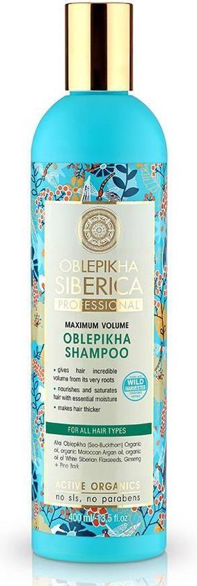 283x840-145 Nature Siberica - Oblpikha Shampoo - Sea Buckthorn Shampoo For Maximum Hair Volume - Image 1