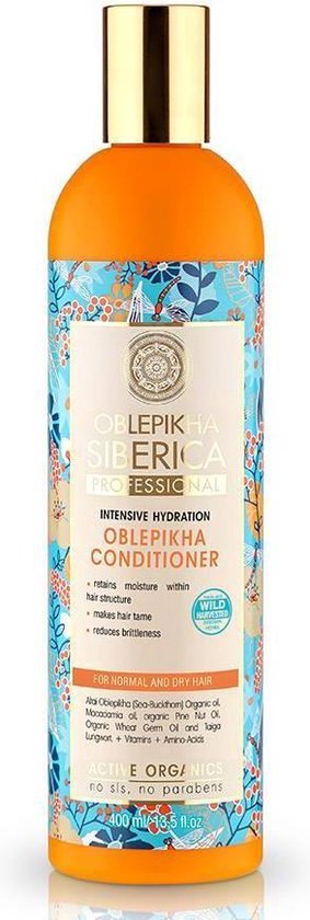 283x840-147 Siberica Professional - Oblepikha Conditioner Buckthorn Conditioner For Normal Hair And Dry 400Ml - Image 1