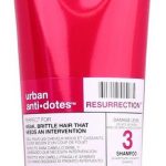 Regenerative shampoo for weak and stressed hair Bed Head Urban Anti   Dots Resurrection  Shampoo