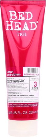 Regenerative shampoo for weak and stressed hair Bed Head Urban Anti   Dots Resurrection  Shampoo