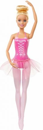 Barbie Doll Ballerina Blonde Hair With Tutu And Sculpted Toe Shoes