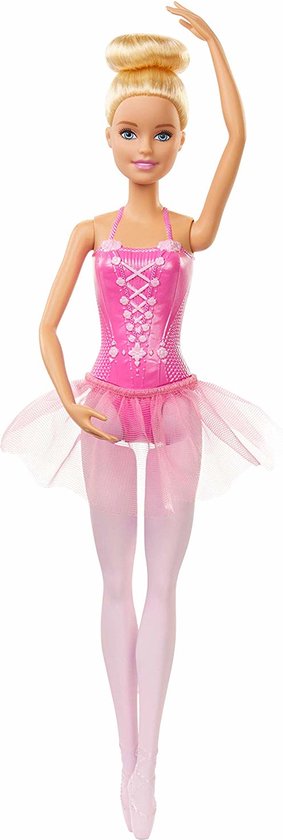 283x840-266 Barbie Doll Ballerina Blonde Hair With Tutu And Sculpted Toe Shoes - Image 1