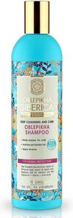 Siberica Professional - Oblepikha Shampoo Buckthorn Shampoo For Normal And Oily Hair 400Ml