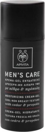 Apivita Moisturizing Cream-Gel for Men - Image 4