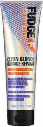 Fudge Clean Blonde Damage Rewind Violet-Toning Conditioner - 1000 ml - Image 4