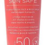 Apivita Bee Sun Safe Moisturizing Refreshing Emulsion For Face & Body Spf50 100ml