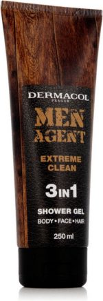 Dermacol - Shower Gel for Men 3in1 Extreme Clean Men Agent (Shower Gel) 250ml - 250ml - Image 2