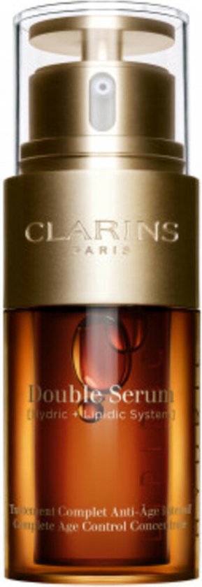 289x840-64 Clarins Double Serum Hydric + Lipidic Serum - 50 ml - Image 1