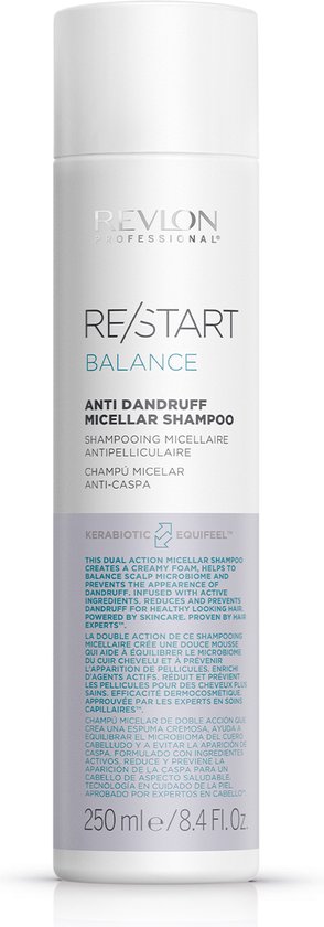 294x840-48 Shampoo Re-Start Balance Revlon (250 ml) Antiroos - Image 1