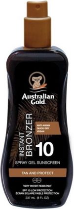 Australian Gold SPF10 Zonnebrand Spray Gel + Bronzer - 237ml - Image 2