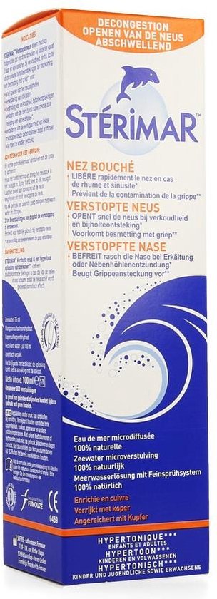 304x840-30 Forte Pharma Sterimar Nasal Congestion 100ml - Image 1