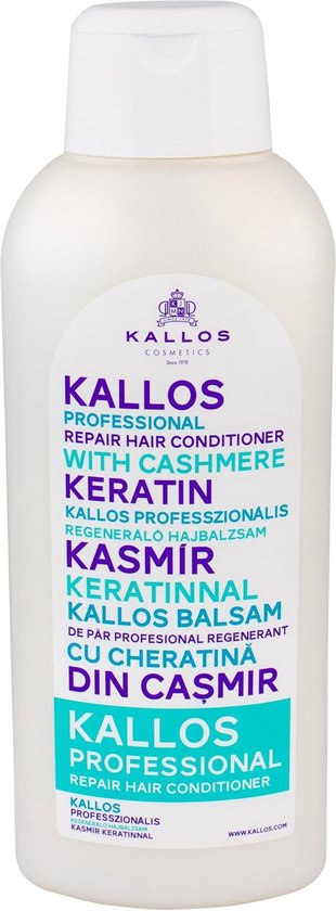 310x840-120 Kallos - Professional Repair Hair Conditioner With Cashmere Keratin - 1000ml - Image 1
