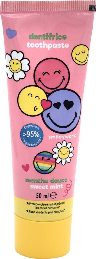 312x840-38 Smiley Tandpasta - Zoete Munt - 50 ml - Image 1