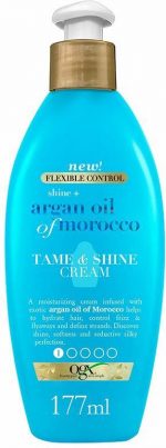 Ogx Tame y Shine Styling Hair Cream Argan Oil 177ml