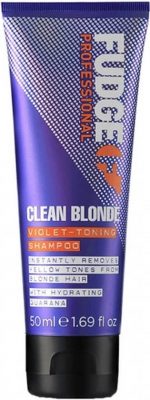 Fudge Clean Blonde zilvershampoo met pomp - 1000 ml - Image 2