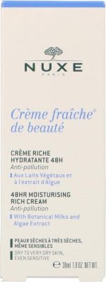 Nuxe Creme Fraiche de Beaute Creme Riche Hydratante 48H DrogeZeer Droge Huid 30ml - Image 2