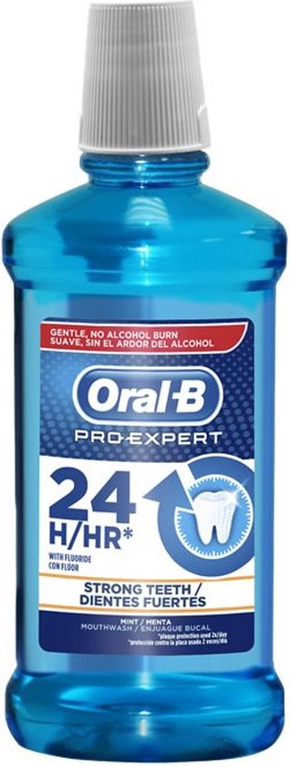 318x840-57 Pro-expert Strong Teeth Mouthwash By Oral-b 500 Ml - Image 1