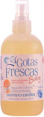 Instituto Español Gotas Frescas Baby Eau de Cologne 80ml Spray - Image 3
