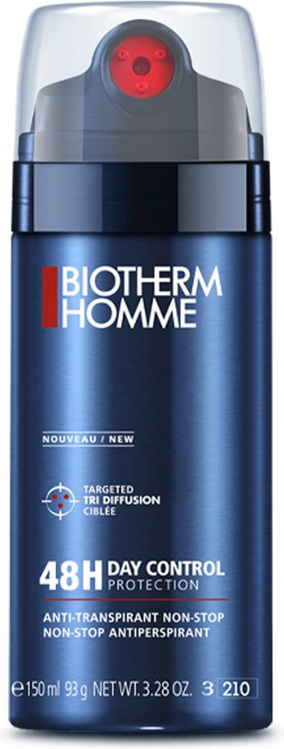 319x840-160 Biotherm Homme Day Control 48h Day Control Non Stop Antiperspirant Spray Alle Huidtypen 150ml - Image 1
