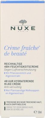Nuxe Creme Fraiche de Beaute Creme Riche Hydratante 48H DrogeZeer Droge Huid 30ml - Image 4