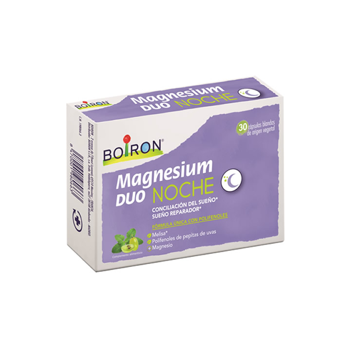 3242169_575039c6b6a4d10842fa155add35b3d3 Magnesium Duo Night 30 Capsules Boiron - Image 1