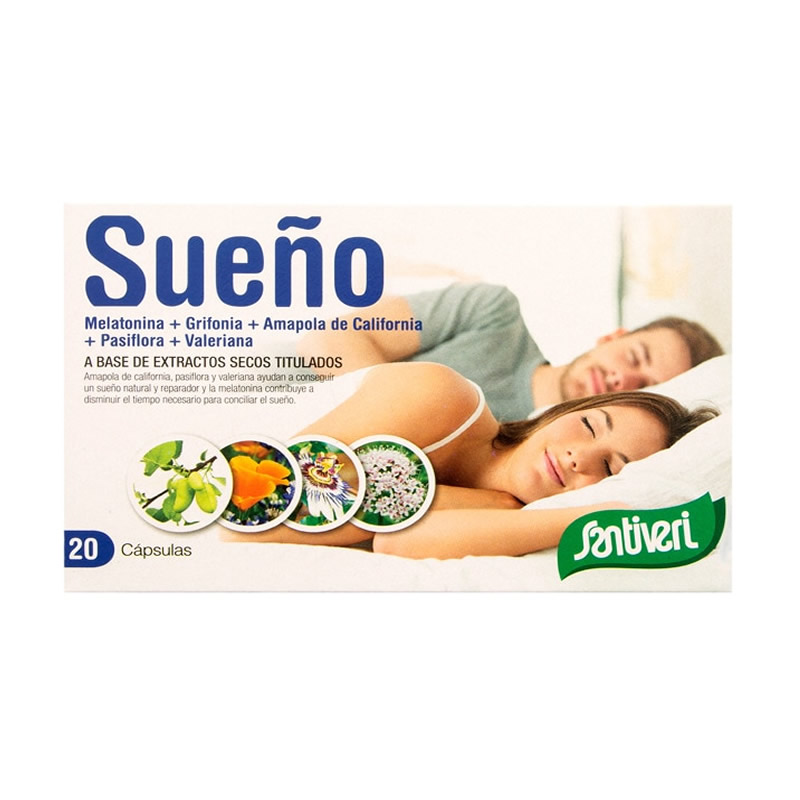 3243394_1778c13f8d67bf26940387c5d314c1af Santiveri Sleep 20 Capsules - Image 1