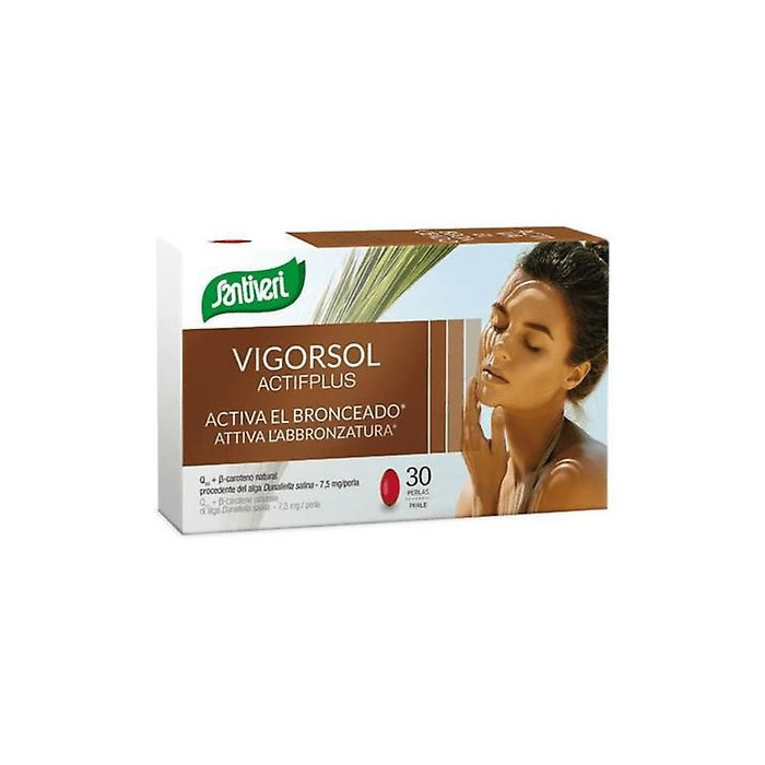 3243589_6e51a25b07ae89a7f62904505c642fa2 Santiveri Vigorsol Actifplus 30 Pearls - Image 1