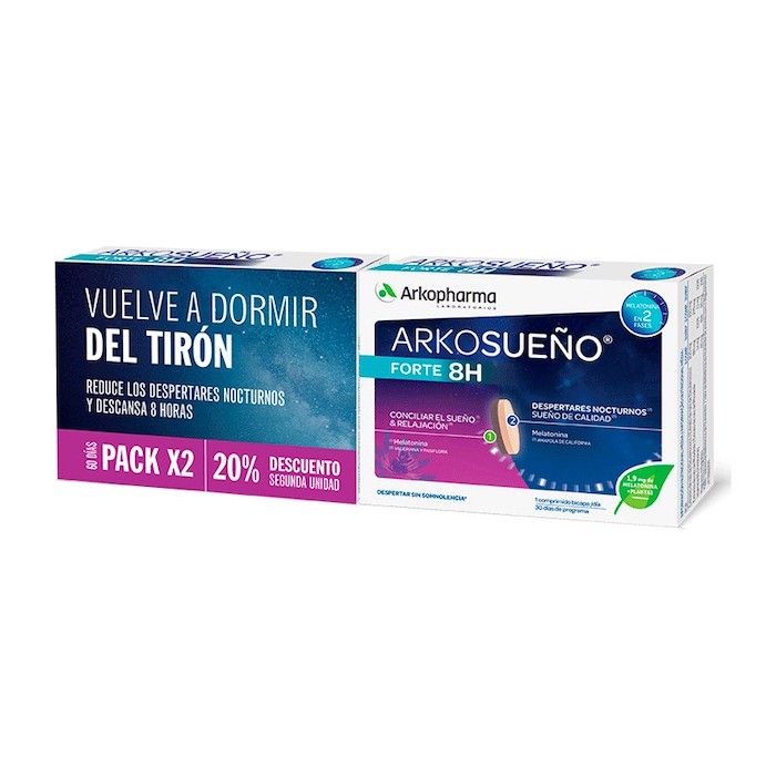 3249055_221666033ab6c0afc07096d2723d33d5 Arkorelax Sleep Cronoliberac 30 Tablets 2 Units - Image 1