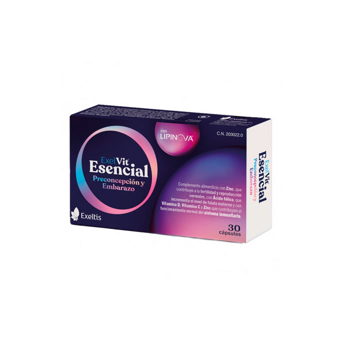3250312_64947fa6f12afed9627daa17da7dd439 Exelvit Esencial 30 Capsules - Image 1