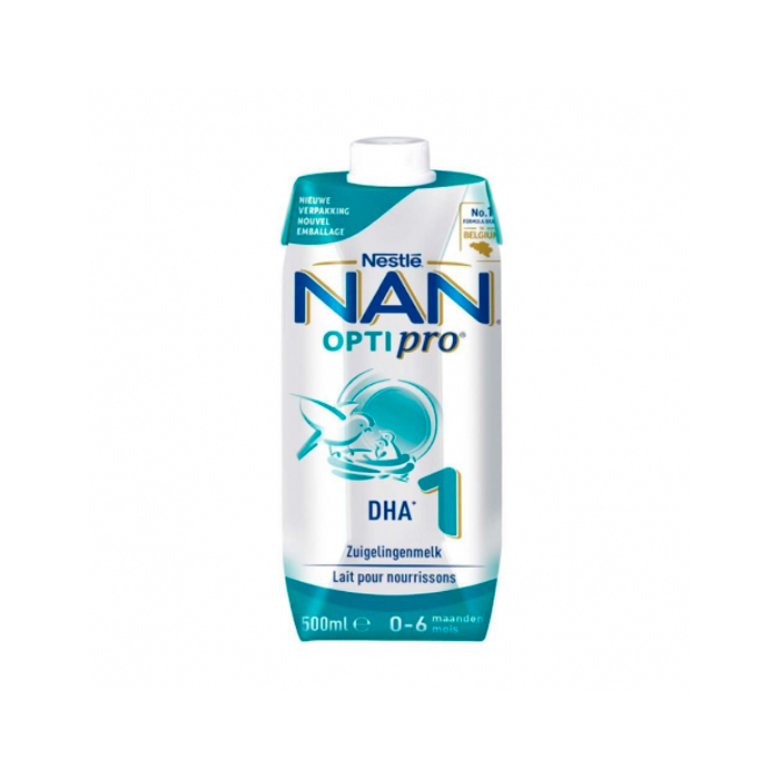 3251261_56a6ddfeb5d6642f28f9a4feee3f7da2 Nestle Nan Optipro 1 500ml - Image 1