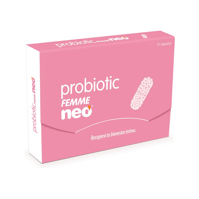 3251638_86de95b4273e42a7edd6a2aa19f8dd71 Neo Probiotic Femme 15 Capsules - Image 1