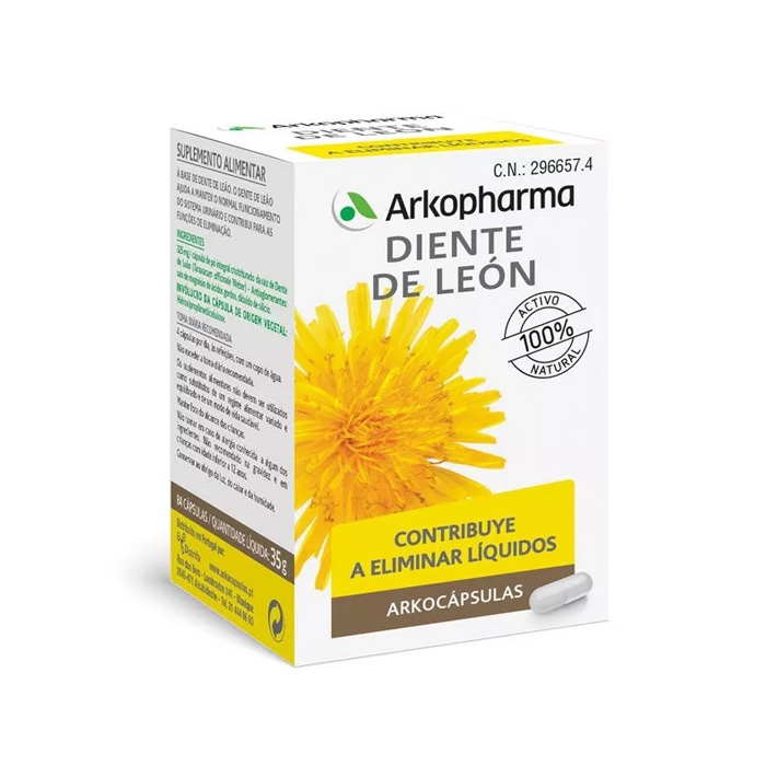 3256125_d1b9b39798764a493756d2a49c56a61a Arkopharma Arkocapsulas Dandelion 84 Capsules - Image 1