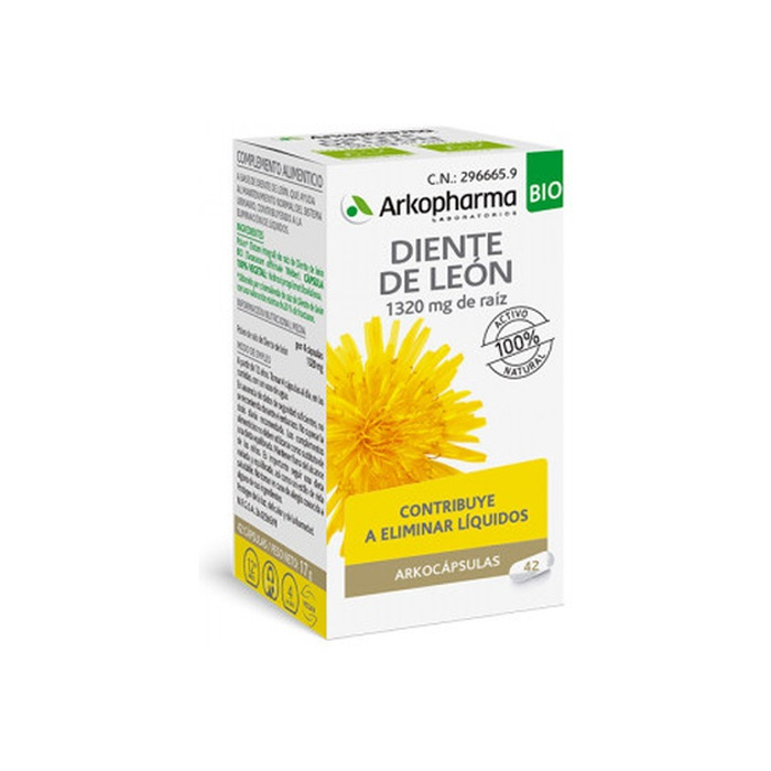 3256126_44774b34788d1ea5745862f483b94edc Arkopharma Arkocapsulas Dandelion 42 Capsules - Image 1