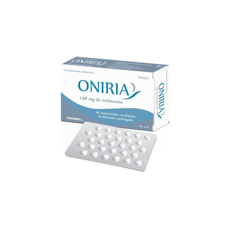 3257129_5ec1adbe78b0fd722d33dc9f33376d9d Italfarmaco Oniria 30 Film-coated Tablets - Image 1