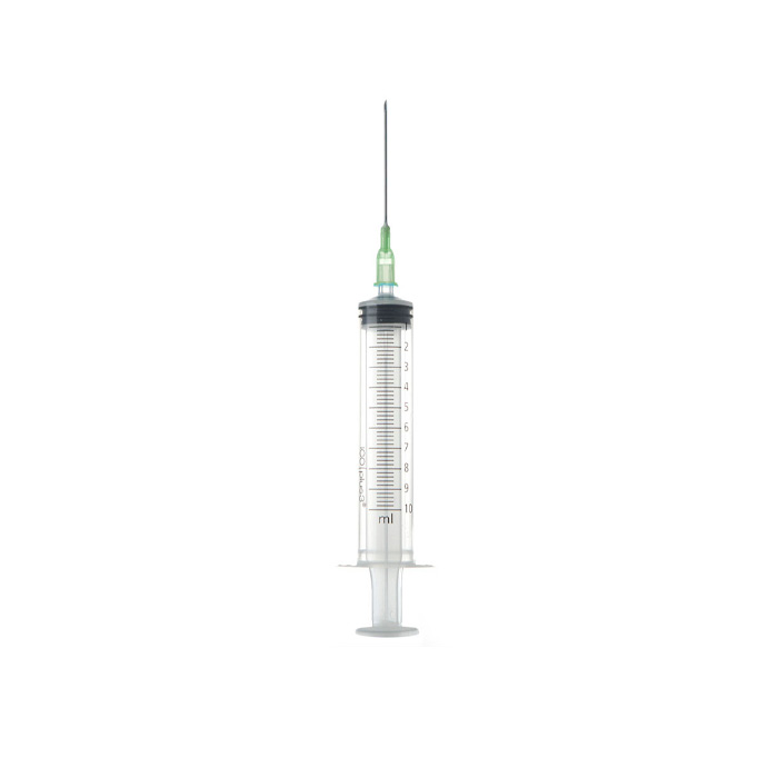 3259564_5fc394c2d67527b001cd61a00db00c28 Ico Syringe With Needle 0,8x40 10ml G21 11/2 - Image 1
