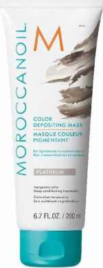 Moroccanoil Color Depositing Mask platinum - Haarmasker - 200ml - Image 4