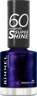 Rimmel 60 Seconds Super Shine Nagellak - 563 Midnight Rush - Image 8