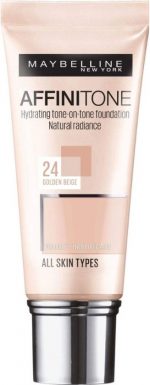 Maybelline Affinitone Foundation - 24 Golden Beige - Image 2