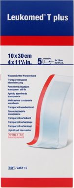 Bsn Medical Leukomeda,,c/ T Plus Dressings 10x30cm 5uts
