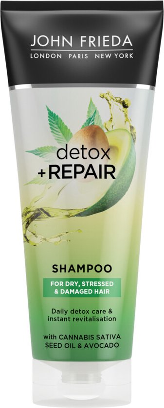 337x840-138 John Frieda Detox & Repair Shampoo 250 ml - Image 1
