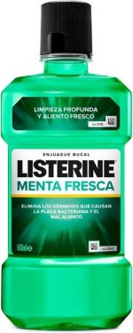 Listerine Fresh Mint Mouthwash 500ml - Image 3
