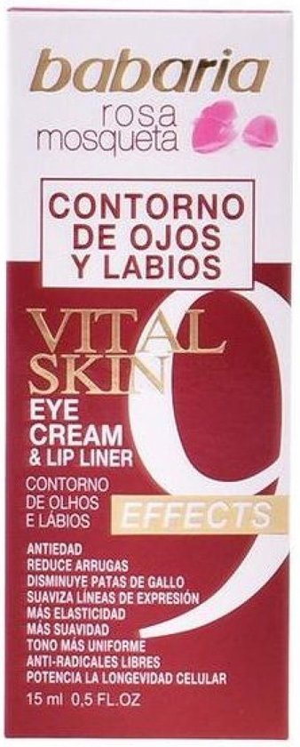 338x840-73 Babaria - Anti-Aging Crème voor Oog en Lip Controur 9 Effects Babaria - Unisex - - Image 1
