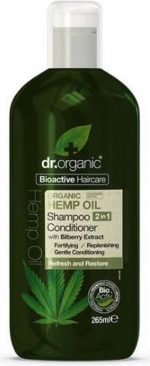 Dr. Organic Hennepolie Shampoo & Conditioner 265 ml - Image 4