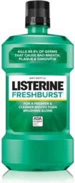 Listerine Fresh Mint Mouthwash 500ml - Image 2