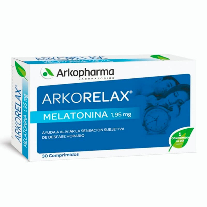 3578830114343 Arkopharma Arkorelax Melatonin 1,95mg 30 Tablets - Image 1