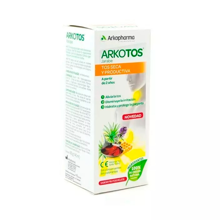 3578830116507_1 Arkopharma Arkotos Dry Productive Cough 182ml - Image 1